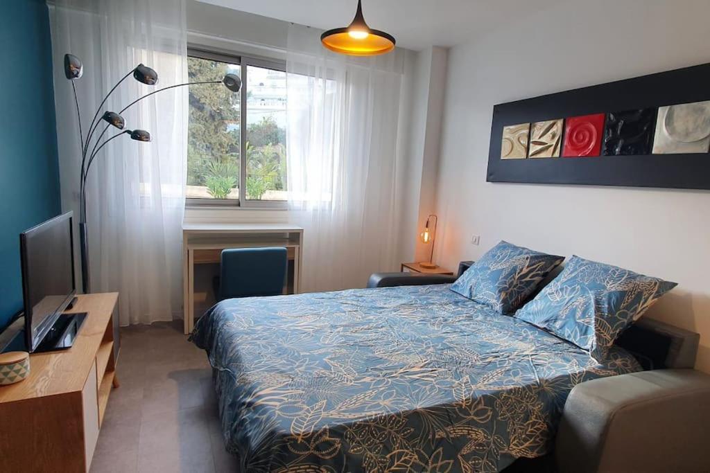 Bd Grosso Apt 4 Prs, 300M Plage, Clim, Parking ニース エクステリア 写真