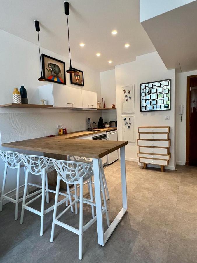 Bd Grosso Apt 4 Prs, 300M Plage, Clim, Parking ニース エクステリア 写真