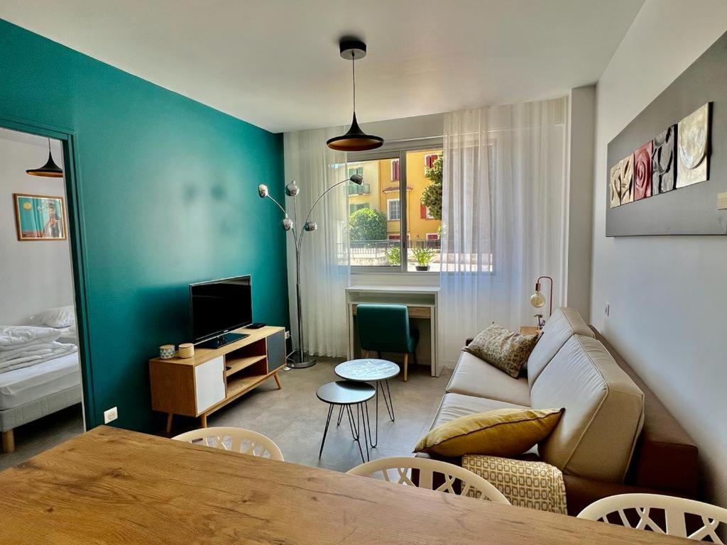 Bd Grosso Apt 4 Prs, 300M Plage, Clim, Parking ニース エクステリア 写真